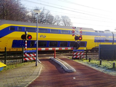 spoorwegovergang harderwijk Weisteeg